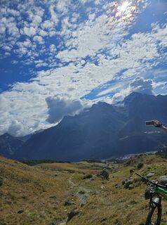 Fotografia z Tobias Bernhard na trase