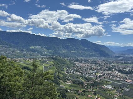 Foto von Ilka Löser entlang der Tour