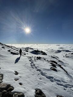 Foto von Andre' Robitsch entlang der Tour