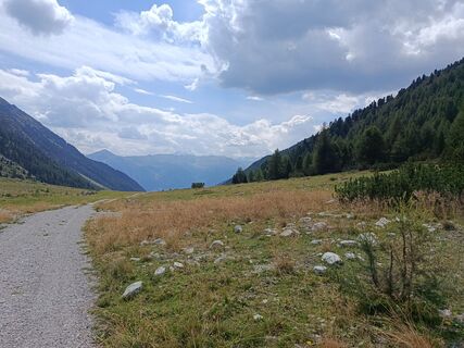 Foto von Kirsten Genglawski entlang der Tour