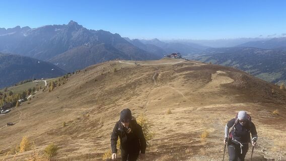 Foto de Dirk Masera a lo largo del recorrido