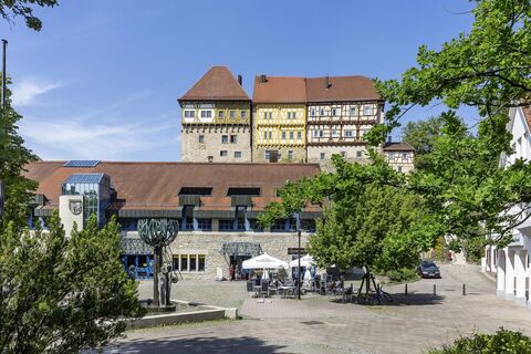 Burg Talheim Burg und Rathausplatz