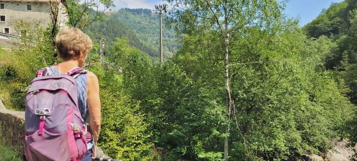 Photo de Acki Senga le long du parcours