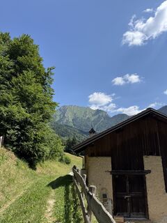 Photo de Nicola Ronchetti le long du parcours