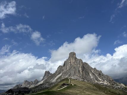 Foto von Gianfranco Idini entlang der Tour