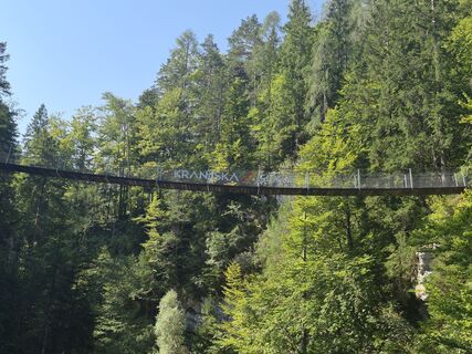 Foto von Evi Strieß entlang der Tour