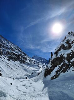 Foto de Sabine Steuxner a lo largo del recorrido