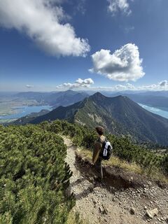 Foto de Florian Roser a lo largo del recorrido