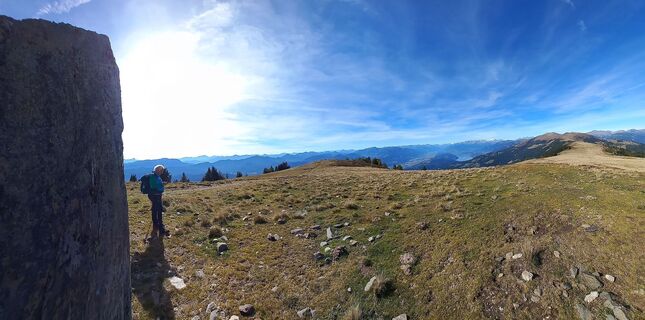 Fotografia z Christa Grailach na trase