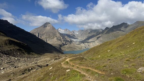Foto von Jean Claude Guidi entlang der Tour