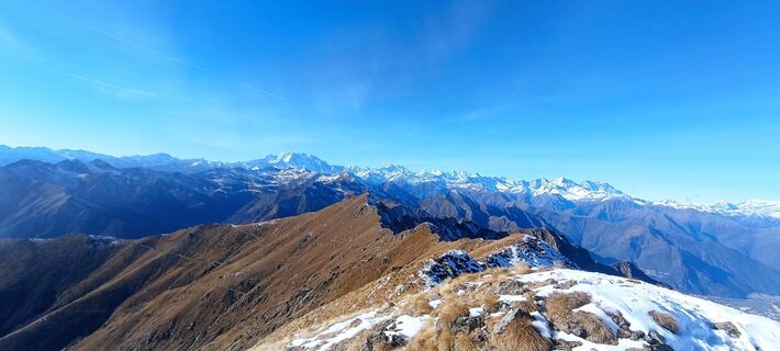 Zdjęcie z Paolo Piralla wzdłuż trasy