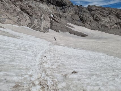 Foto von Felix entlang der Tour