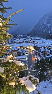im Advent - Aussicht  von der Häusererbühelkapelle auf Maurach