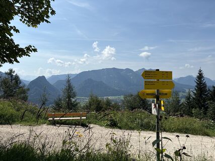 Foto von Heinz Sperl entlang der Tour