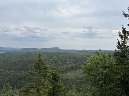 Foto von Andreas entlang der Tour