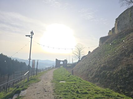 Foto von Michel Kennel entlang der Tour