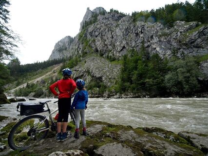 Im Gesäuse zeigt sich die Enns von ihrer wilden Seite
