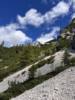 Foto von Bernadette Fritzl entlang der Tour