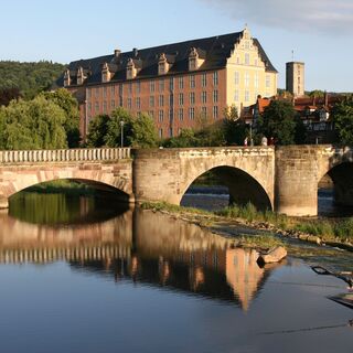 Werrabrücke mit Welfenschloss