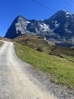 Foto von Sandro Lasen entlang der Tour
