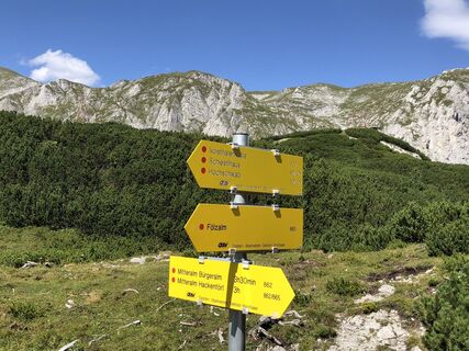 Foto von Barbara Schober entlang der Tour