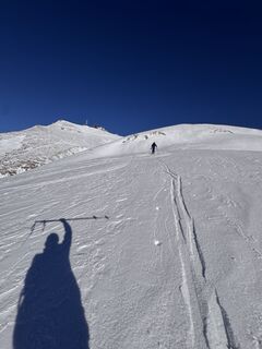 Foto von Claudio Ghiddi entlang der Tour