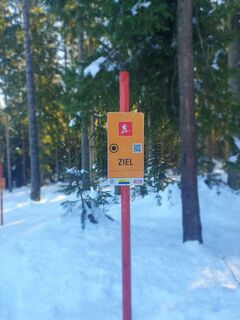 Beschilderung Skitour Kreuzweg Reit i. A.