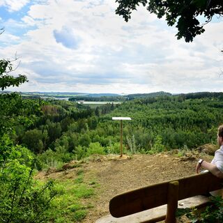 Aussichtspunkt Teufelsberg Blick Richtung Zeulenroda