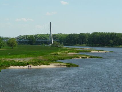 Blick von der Elbbrücke