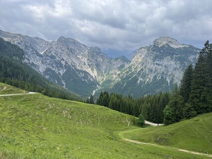 Zdjęcie z Andreas Stopperich wzdłuż trasy