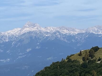 Foto von Cornelia Egger entlang der Tour
