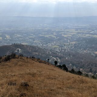 Panorama über das Becken von Givoletto