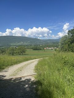 Zdjęcie z Andi Felix wzdłuż trasy