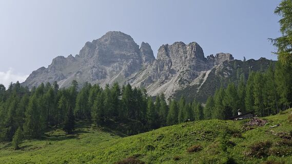 Photo de Luca Sangiorgio le long du parcours