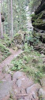 Foto von Bert entlang der Tour