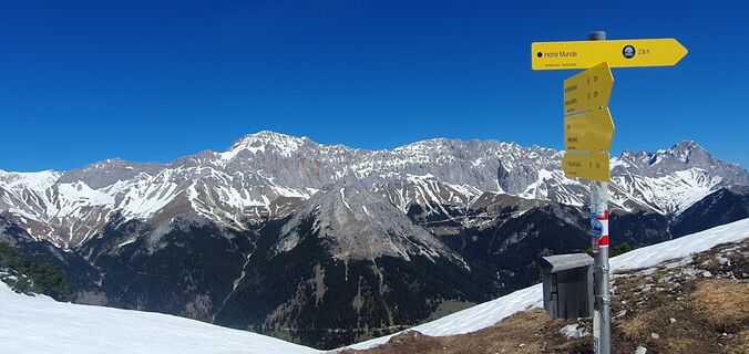 Foto von Babsi Tschabitscher entlang der Tour