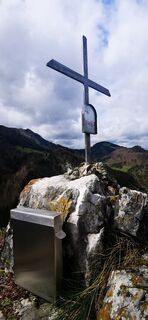 Foto von Klaus Lehner entlang der Tour