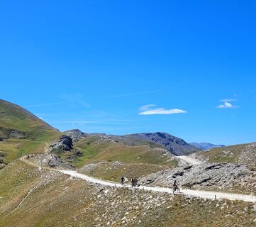 La strada dell'Assietta MTB