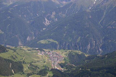 Aussicht ins Dorf