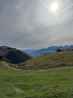 Photo de Jan Geiger le long du parcours