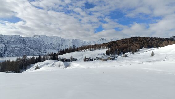 Fotografia z Valerio Masiero na trase