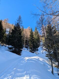 Foto von Diego Baroni entlang der Tour