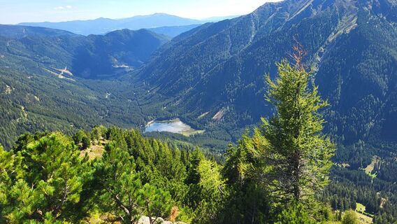 Zdjęcie z Heide Baumgartner wzdłuż trasy