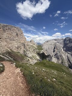 Foto de Antonio Migliore a lo largo del recorrido