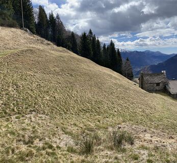 Foto von Cinzia entlang der Tour