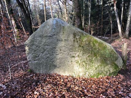 Krähentour Findling Orkan 1972