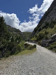 Foto von Bartli Margadant entlang der Tour