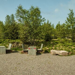 Sitzgruppe am Lotharpfad