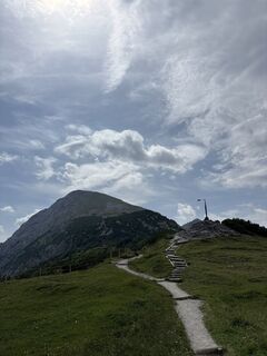 Foto von Heinz Sperl entlang der Tour