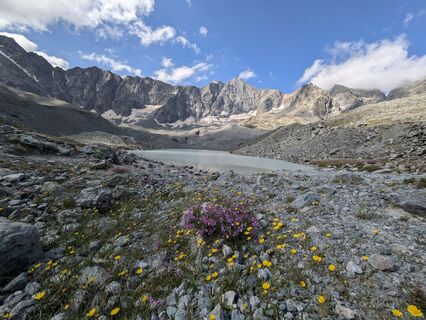 Photo de Hugues le long du parcours